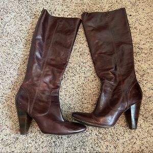 Frye Leather Heeled Boots